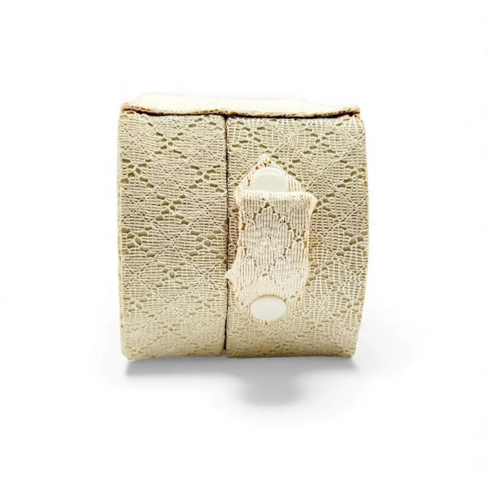 Vintage Mignonette‎ Bisque Porcelain Doll Lace Dress Presentation Box Japan 5